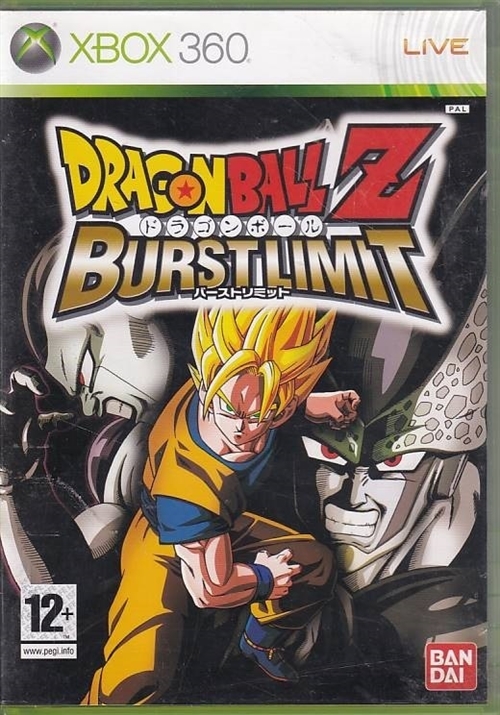 Dragon Ball Z Burst Limit - XBOX 360 (B Grade) (Genbrug)